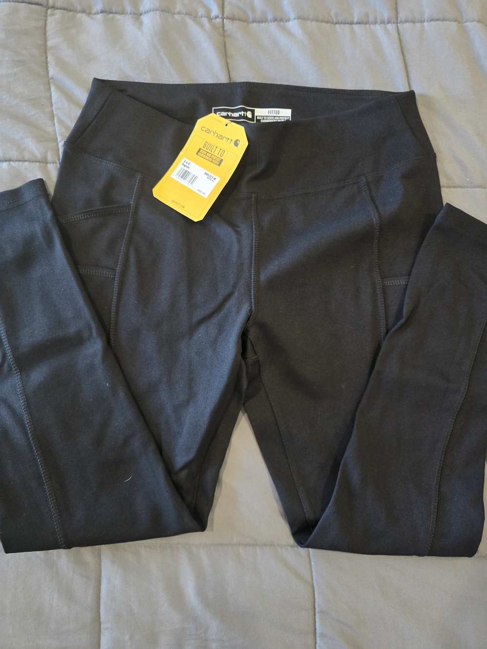 Carhartt Women's Black Mid-Rise Performance Leggings